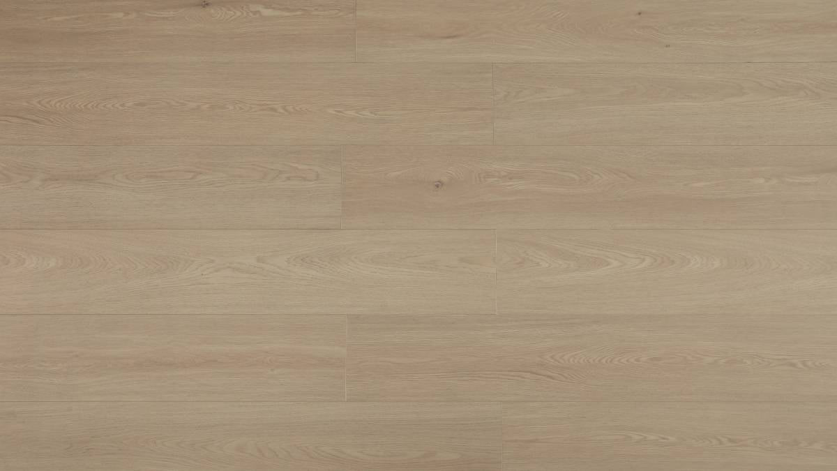 Nature Bliss Mossy Stone 12mm AC5 waterproof laminate flooring plank - cool grey oak tone